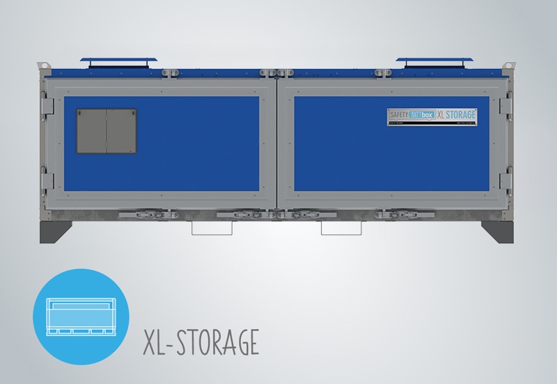 XL Storage LogBATT für die Lagerung von Lithium Ionen Batterien