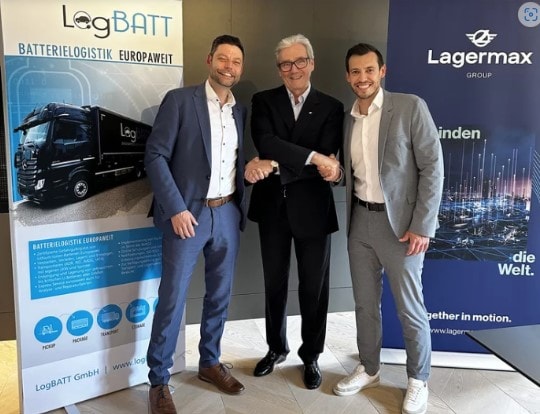 Lagermax beteiligt sich an Batterielogistik